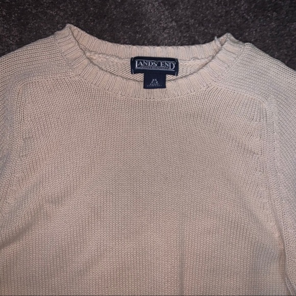 Cream color crew neck sweater - Picture 4 of 4